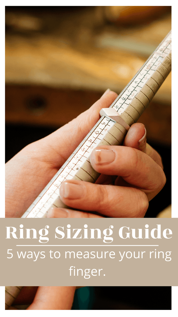 Ring Sizing Guide UK - 5 ways to measure your ring finger.
