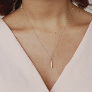 gold kite shaped necklace