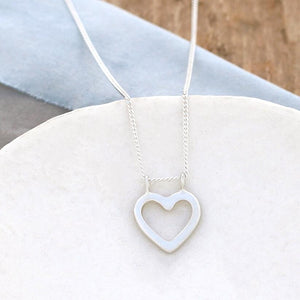 small heart necklace