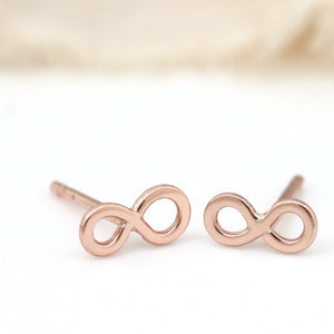 infinity symbol earrings