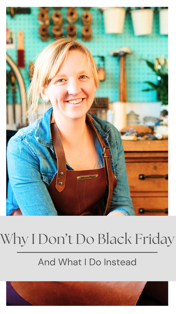 Why I Don’t Do Black Friday (and What I Do Instead)