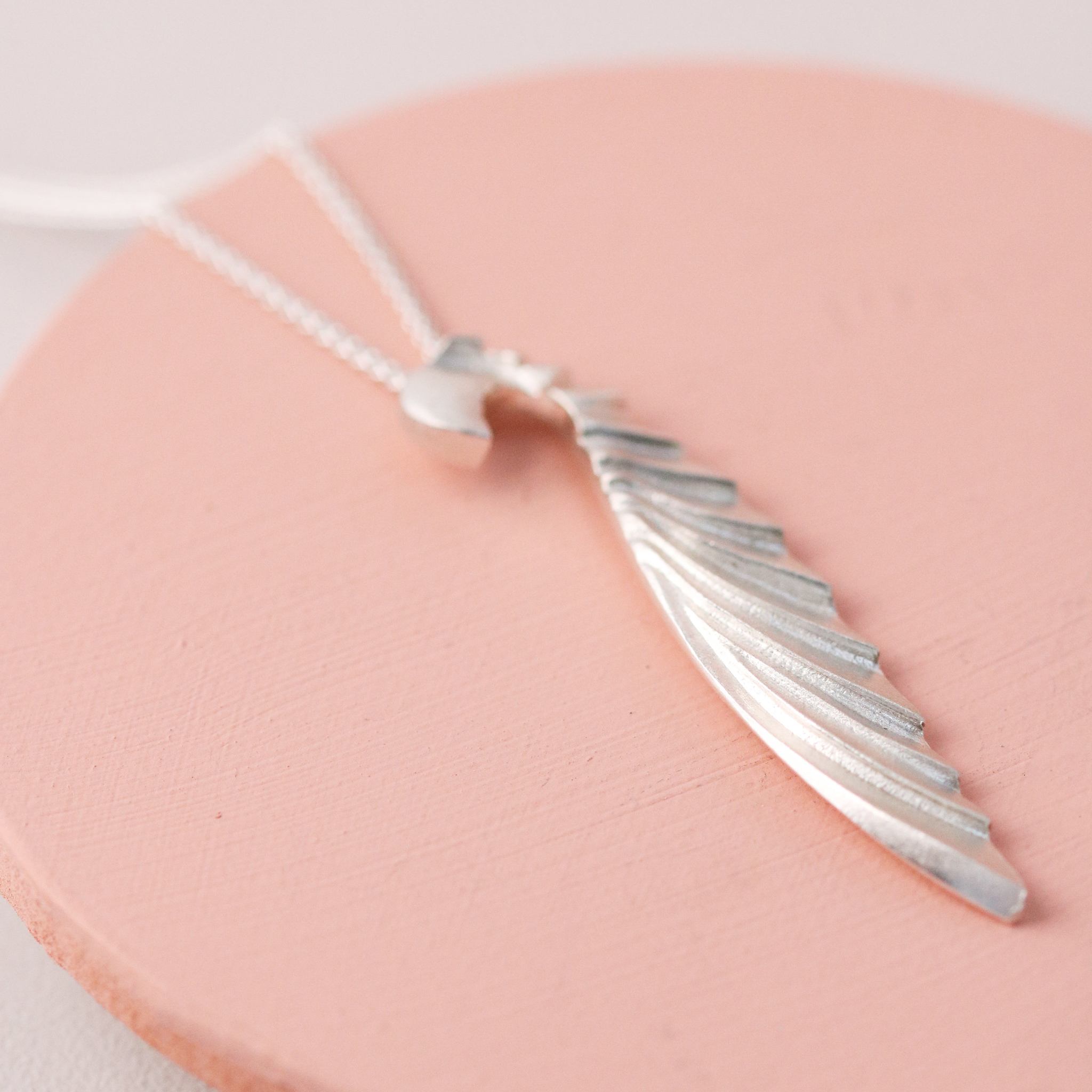 Wing Collection. Silver Feather Jewellery