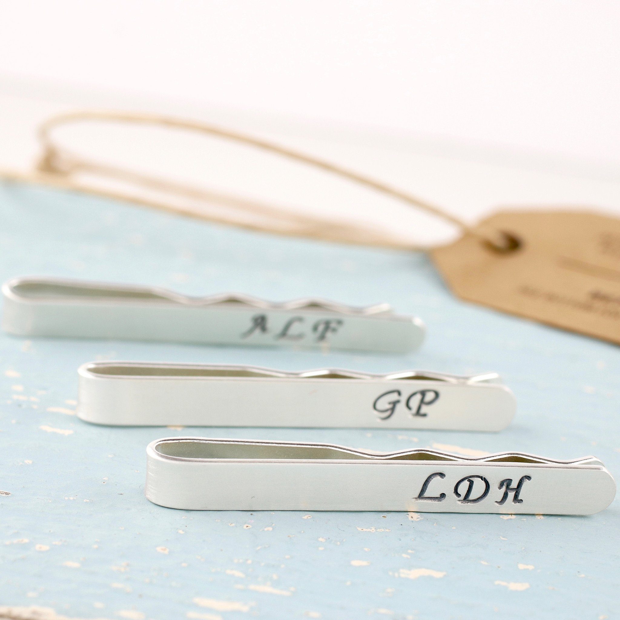 Personalised Tie Clips