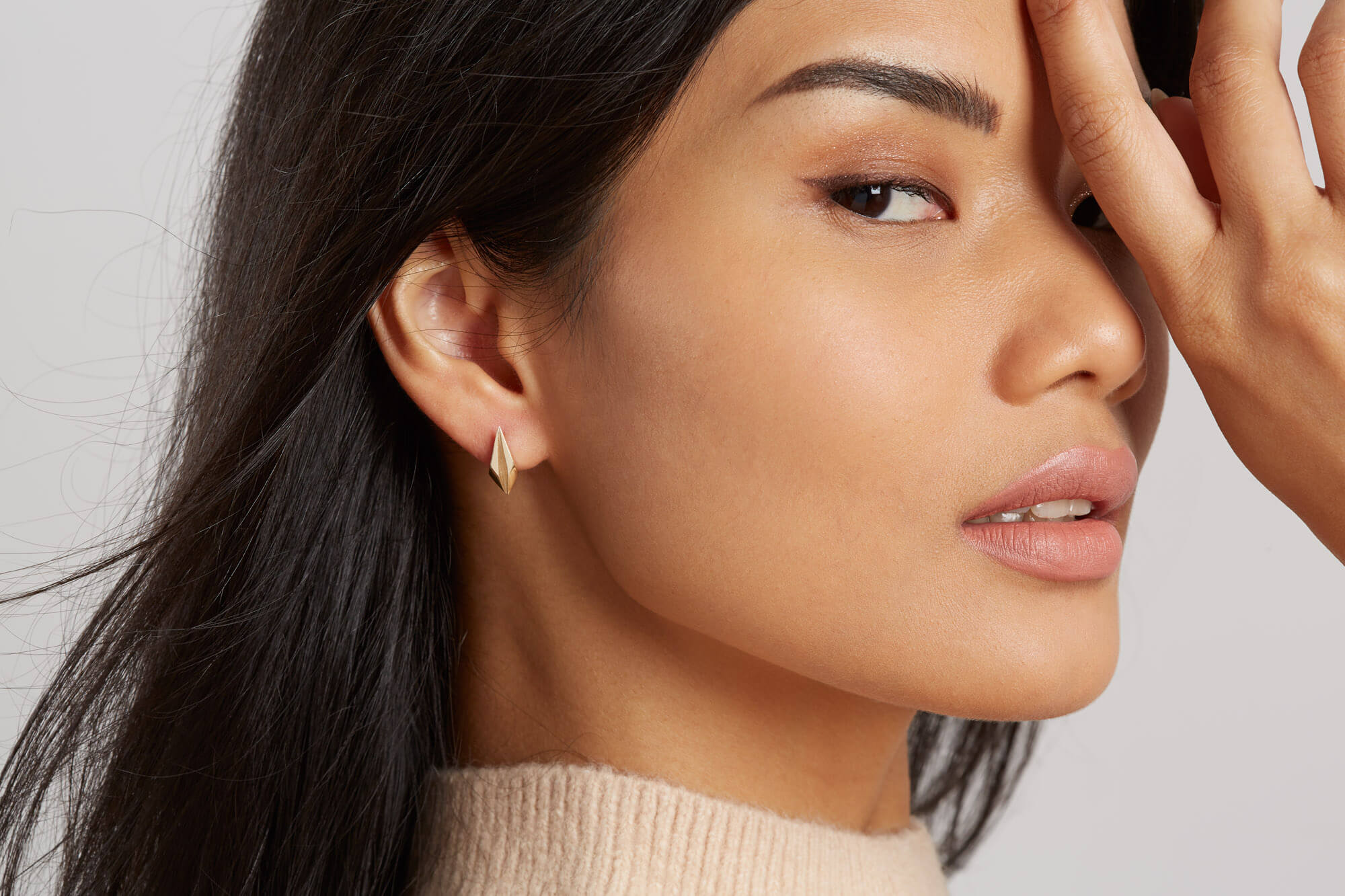 9ct Gold Art Deco Earrings