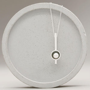 Close up of a simple pearl necklace handcrafted in oxidised sterling silver with a genuine freshwater pearl.