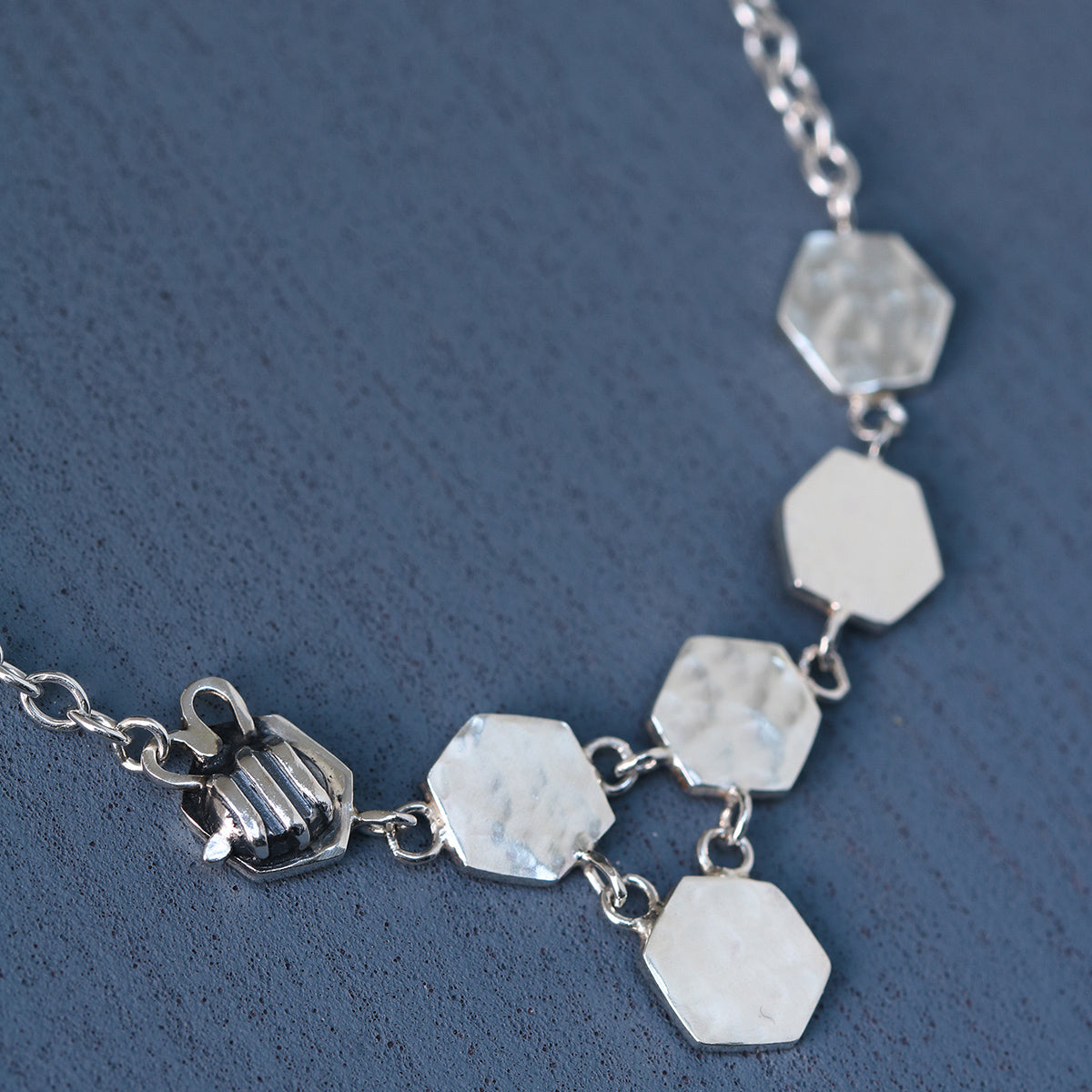 Workshop Original Honeycomb Bee Necklace