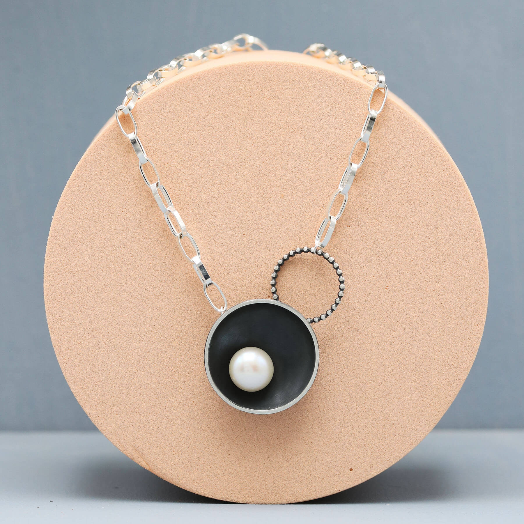 Workshop Original Chunky Chain Pearl Necklace