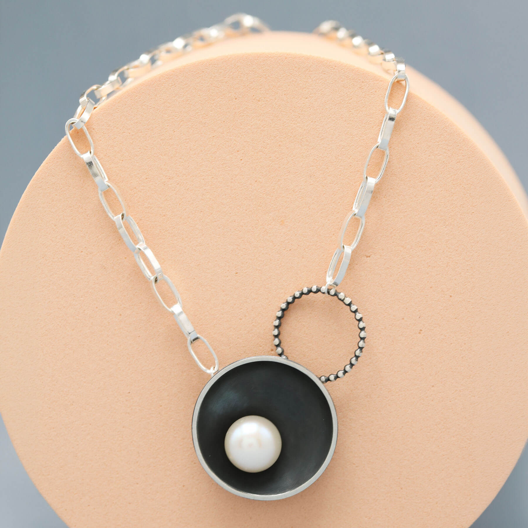 Workshop Original Chunky Chain Pearl Necklace