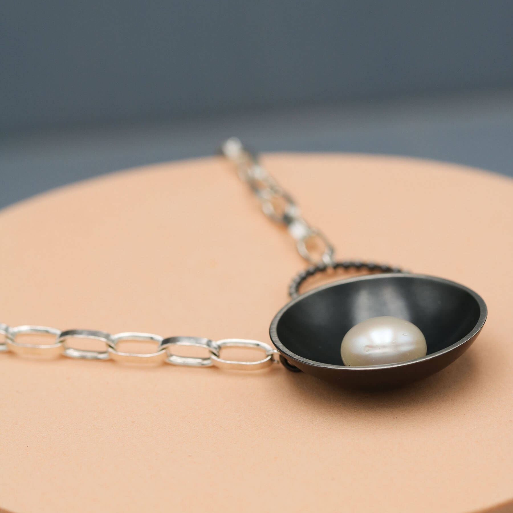 Workshop Original Chunky Chain Pearl Necklace