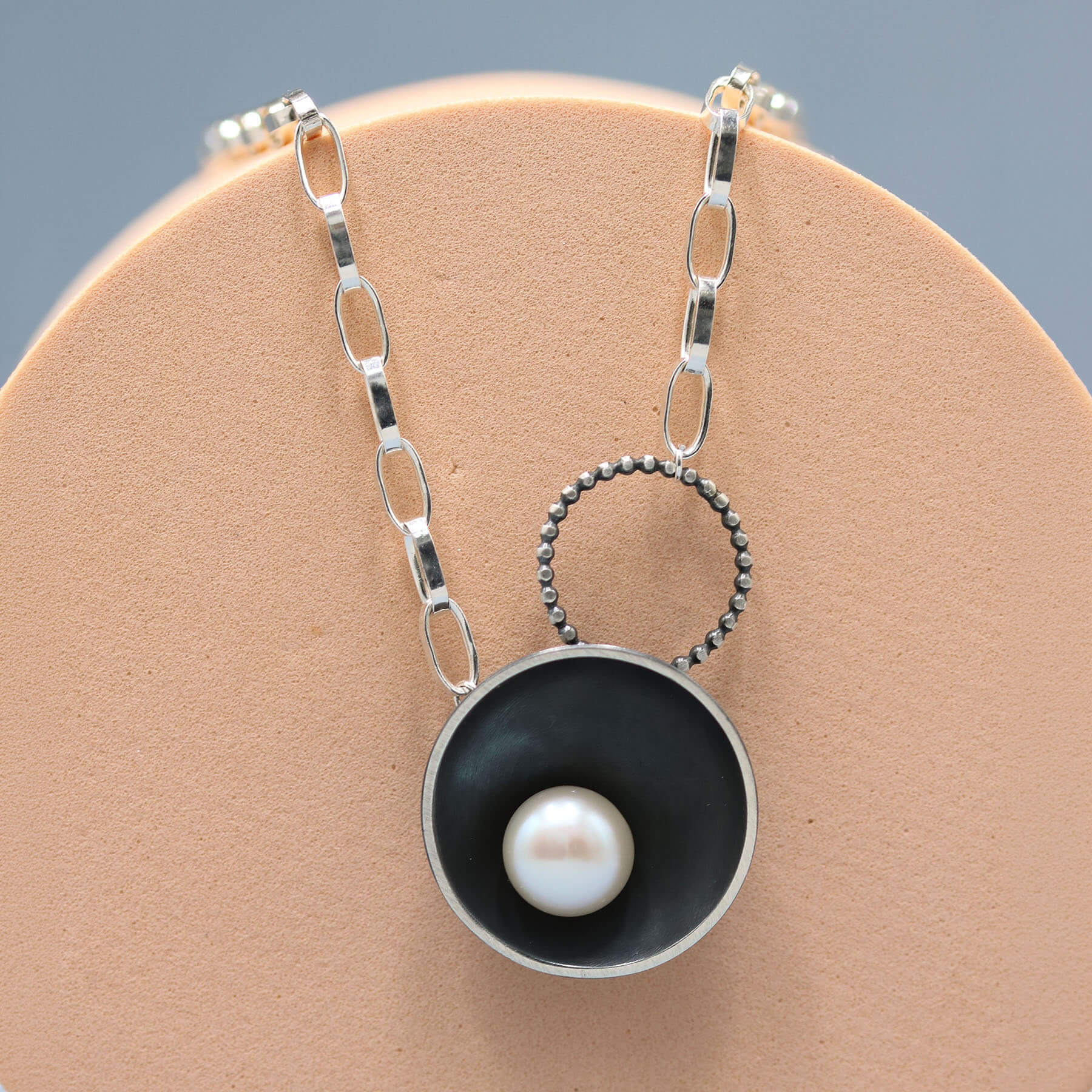 Workshop Original Chunky Chain Pearl Necklace