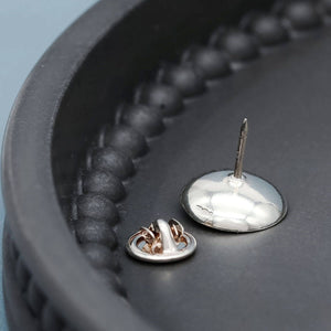 Genuine freshwater pearl tie pin handcrafted in sterling silver, suitable as a tie pin, lapel pin or cravat pin.