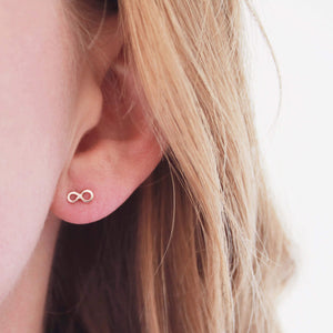 tiny gold earrings