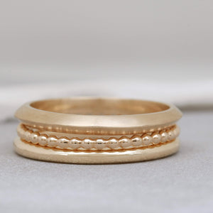 stackable gold rings