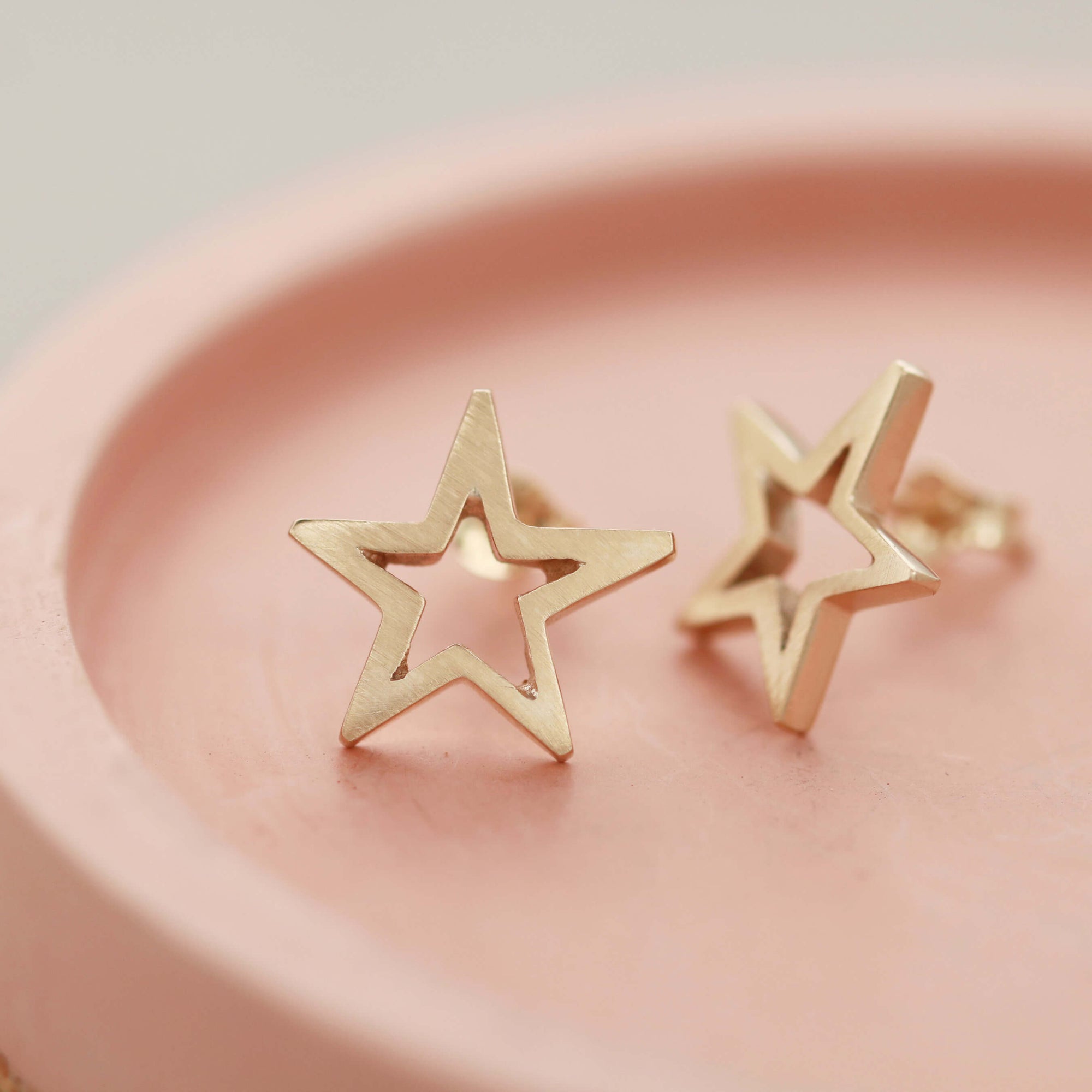 celestial star earrings