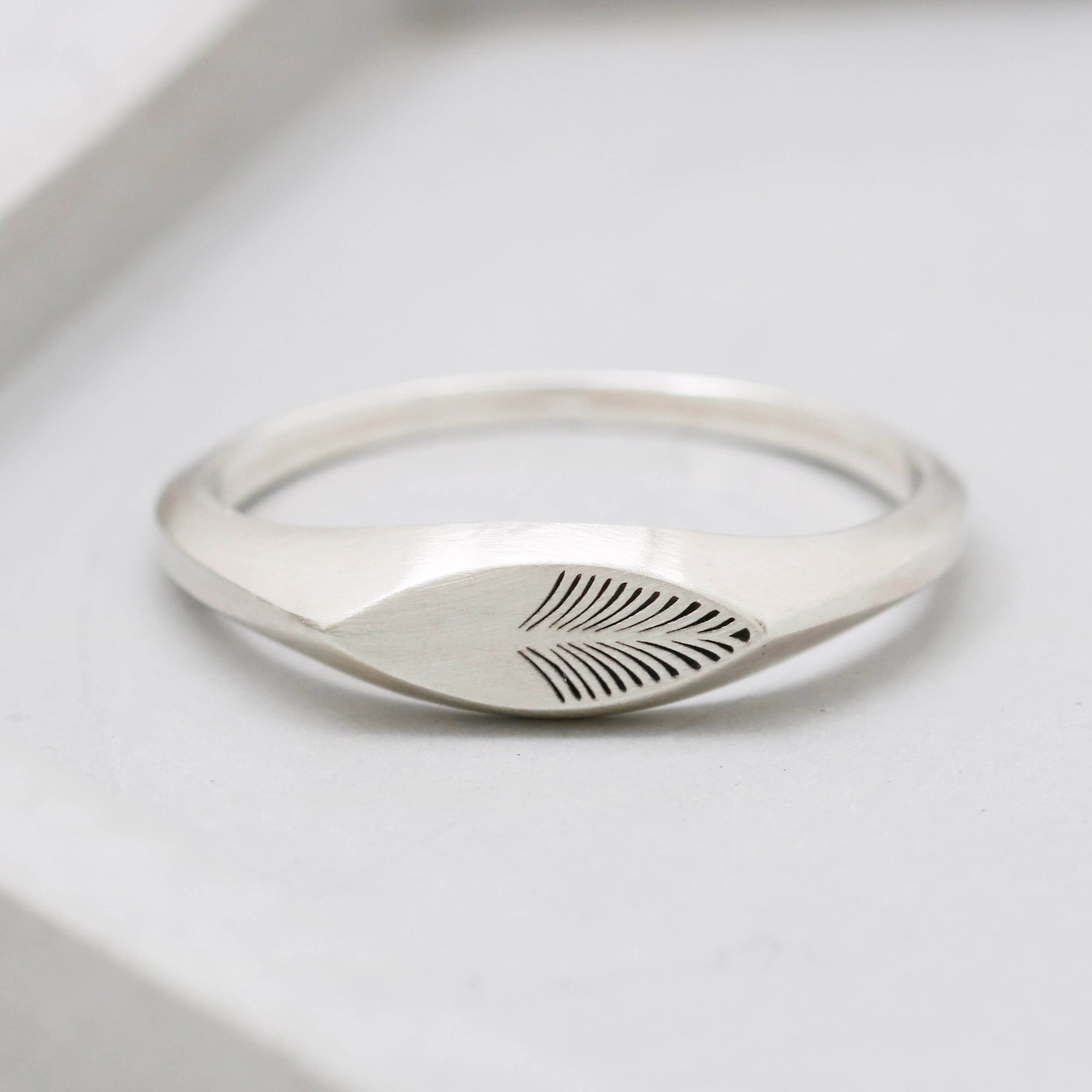 delicate sovereign ring for her