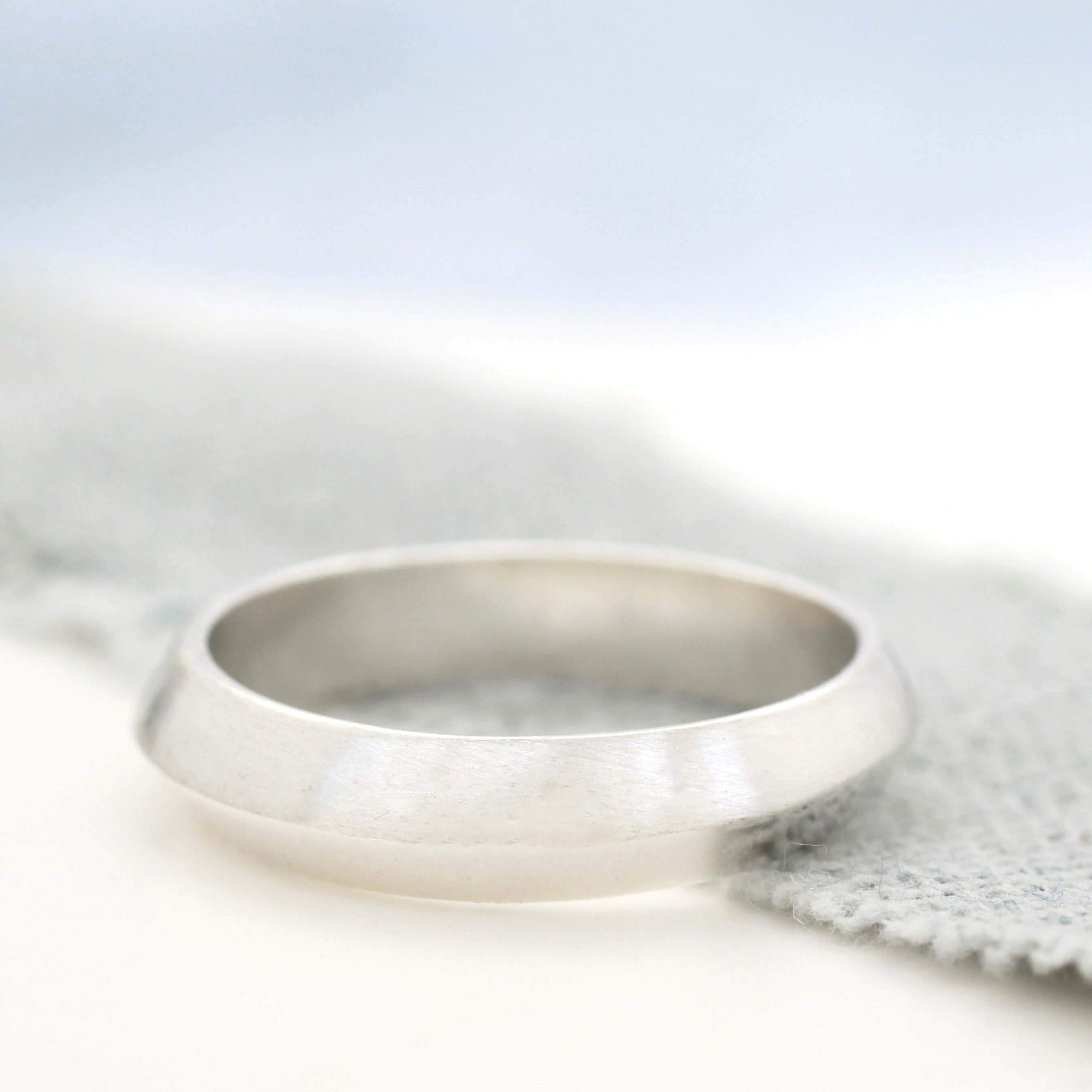 simple silver ring