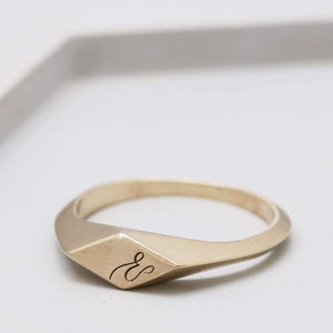 geometric ring perfect gift for her