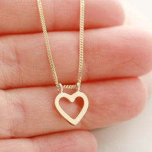 simple necklace for her
