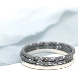 Stackable ring set