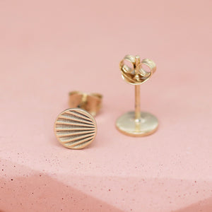 Small gold studs