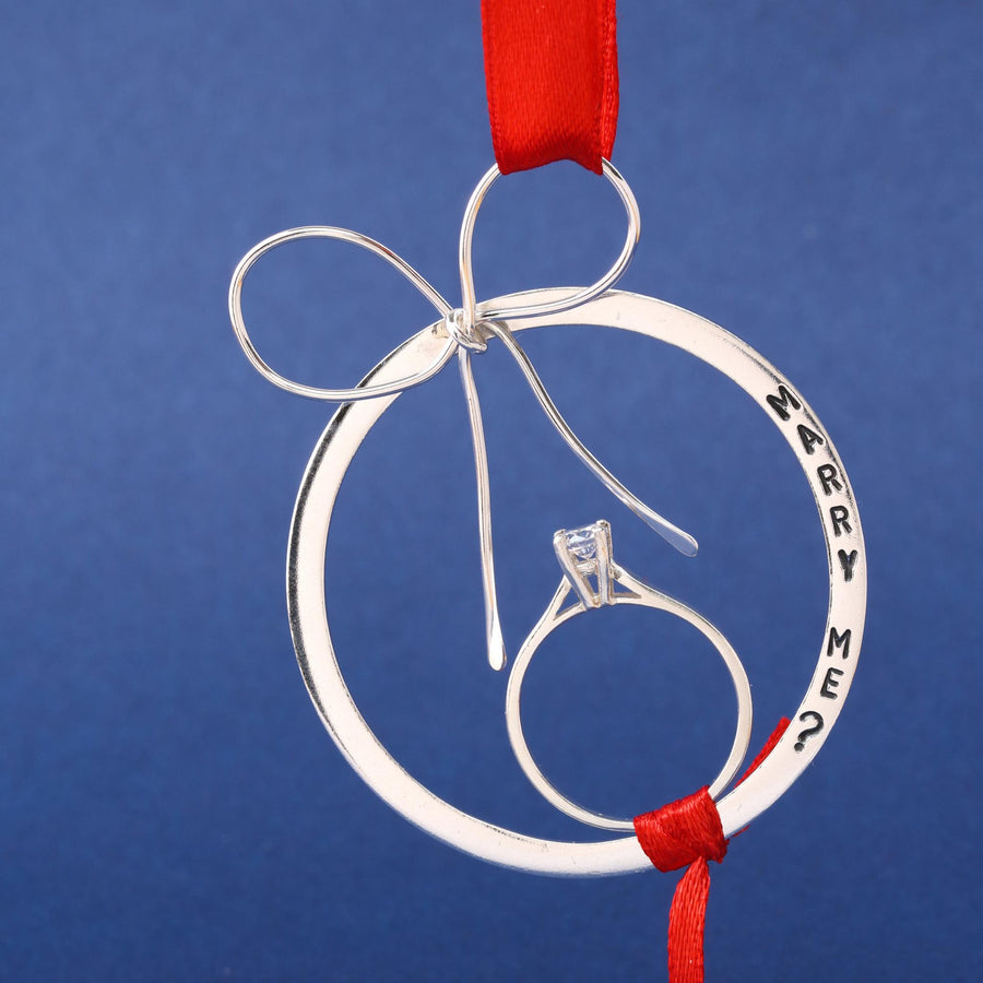 Marry Me Bauble. Christmas Proposal Bauble - Louy Magroos